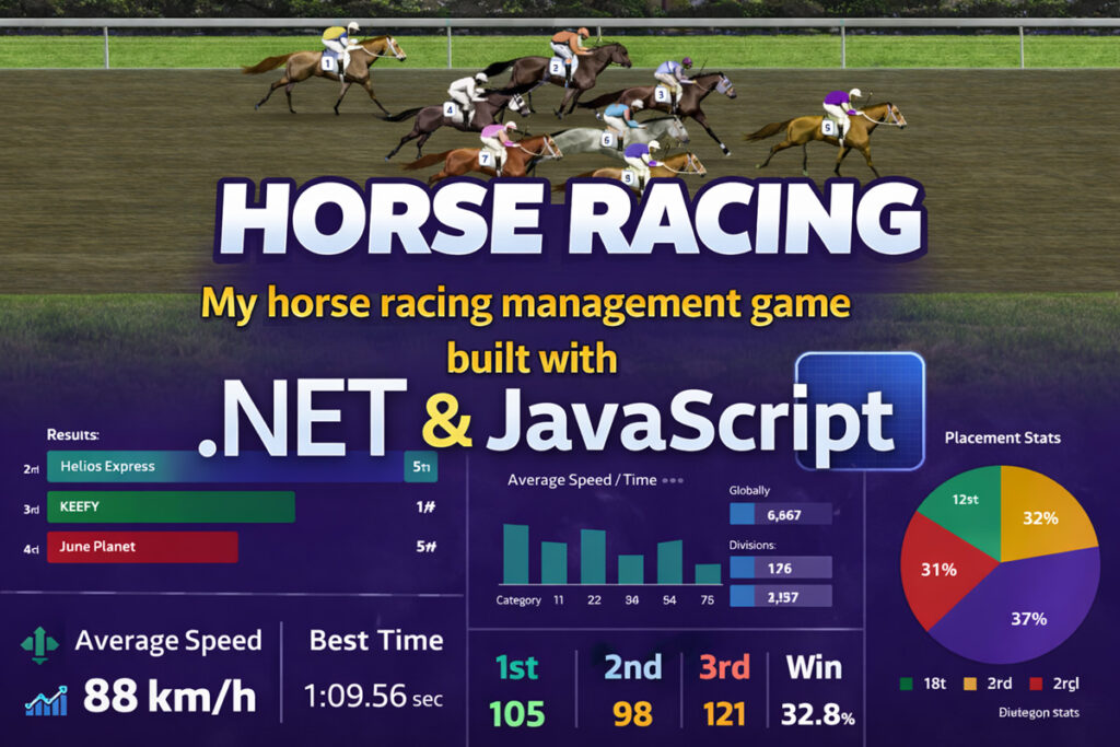 Horse Racing: il mio gioco manageriale sui cavalli sviluppato in .NET